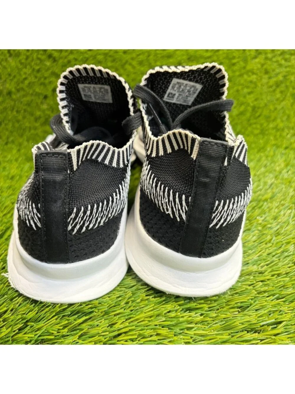 Adidas Originals EQT Support ADV Mens Size 12 Black White Running Shoes Sneakers